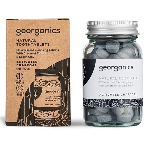 Georganics Toothpaste Tablets - Activated Charcoal