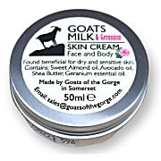 Goats of the Gorge Goats Milk Skin Cream 50ml - Geranium
