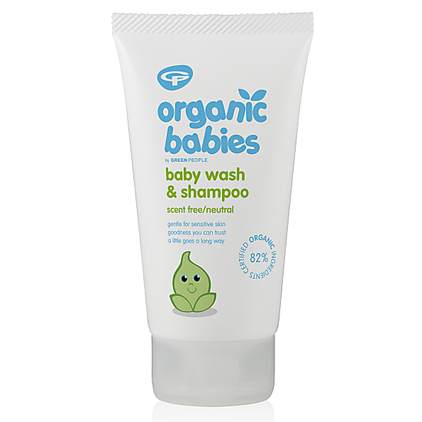 Photos - Baby Hygiene Green People No Scent Baby Wash & Shampoo GPBABYSHAMPFREE 