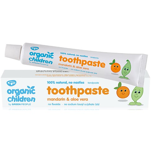 Green People Children's Mandarin Toothpaste - 50ml