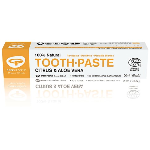 Green People Citrus & Aloe Vera Toothpaste - 50ml