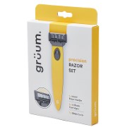 grüum Precision Razor Set - Citrus Yellow