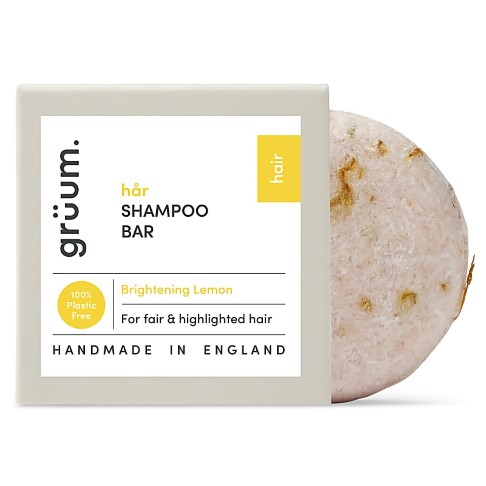 grüum hår Zero Plastic Shampoo Bar - Brightening
