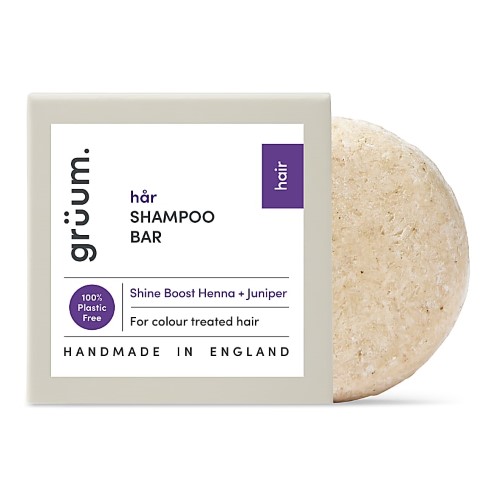 grüum hår Zero Plastic Shampoo Bar - Shine Enhancing