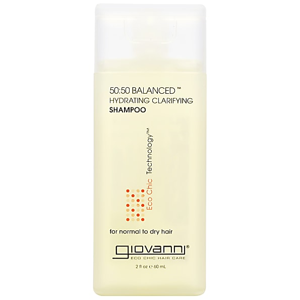 Photos - Hair Product Giovanni 50:50 Balanced Hydrating-Clarifying Shampoo - Travel Size GVN50SH 