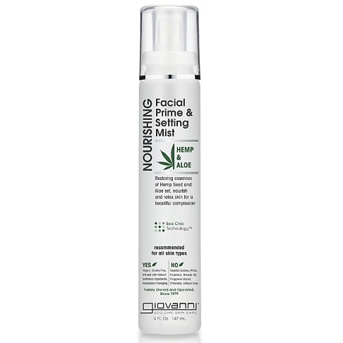 hemp and aloe nourishing facial serum