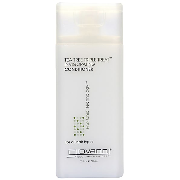 Photos - Hair Product Giovanni Tea Tree Triple Treat Conditioner - Travel Size GVNTEACOND60ML 