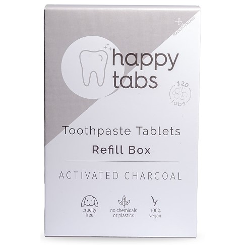 Happy Tabs Refill Mint Charcoal (fluoride free)