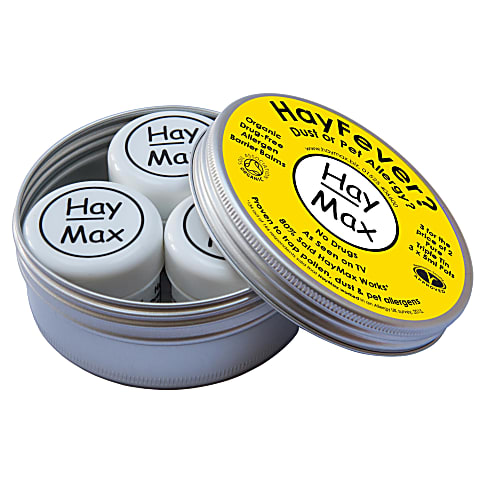 HayMax Gift Tin - Organic Barrier Balm (Pure, Lavender, Aloe)