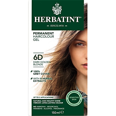 Herbatint Permanent Hair Colour Gel - Dark Golden Blonde