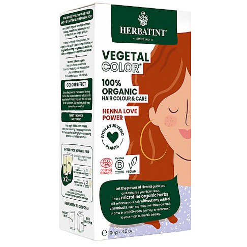 Herbatint Vegetal Hair Colour -  Henna Love Power