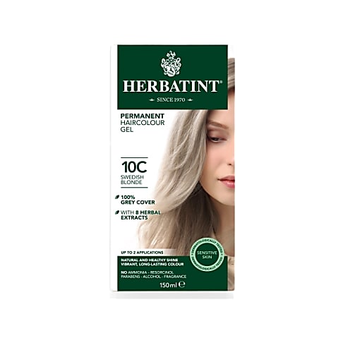 Herbatint Permanent Hair Colour Gel - Swedish Blonde