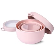 Hip Nesting Bowls (Set of 3) - Pink