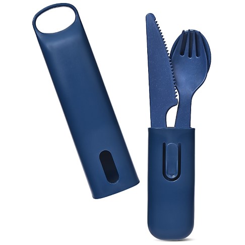 Hip Cutlery and Case - Navy