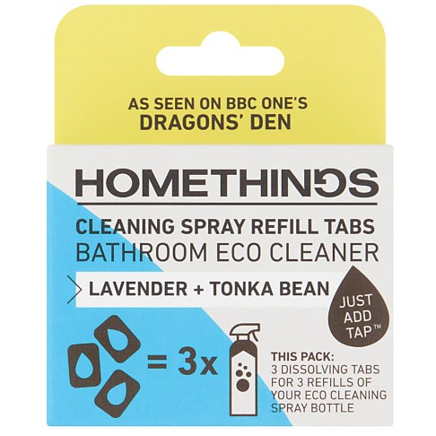 Homethings Bathroom Eco Cleaning Spray Refill Pack (pack of 3)