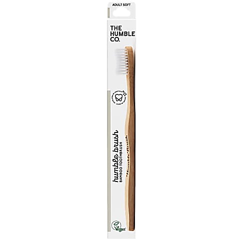 Humble Brush Adult Soft - White