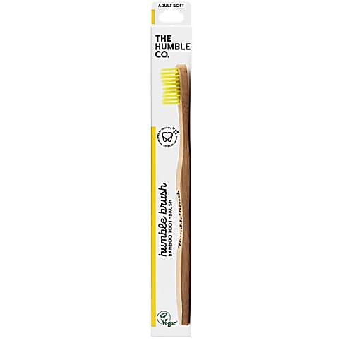 Humble Brush Adult Soft - Yellow