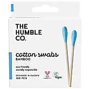 Humble Natural Cotton Swabs - Blue (100 pcs)