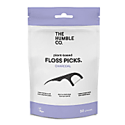 Humble Dental Floss Picks Charcoal (50 pack)
