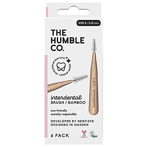 Humble Bamboo Interdental Brush - Pink