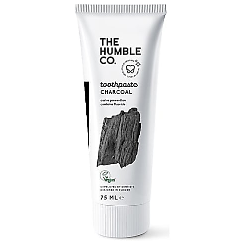 Humble Natural Toothpaste with Fluoride - Charcoal