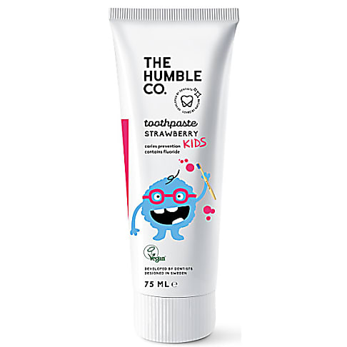 Humble Kids Natural Toothpaste with Fluoride - Strawberry