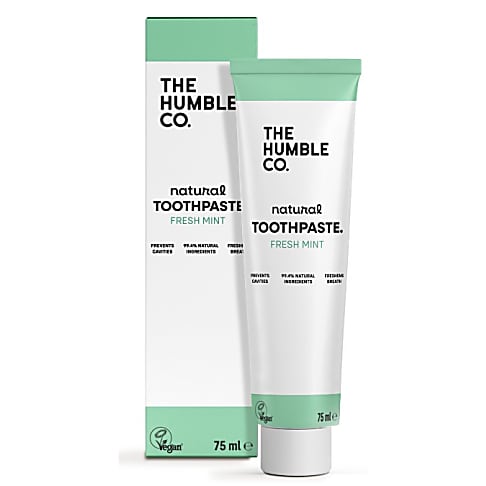 Humble Natural Toothpaste with Fluoride - Fresh Mint