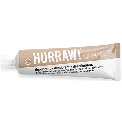 Hurraw Cedarwood Vetiver Lime - BALMUNDER deodorant