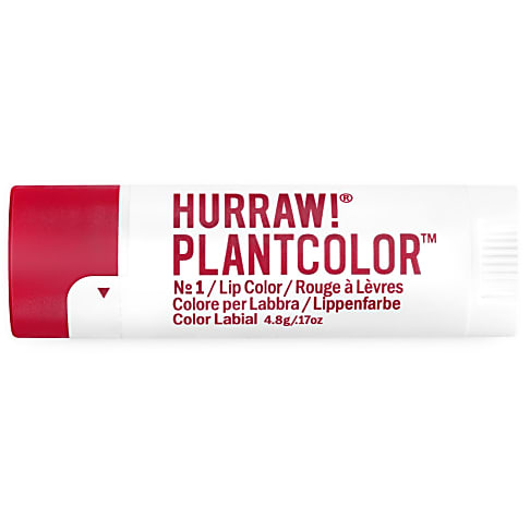 Hurraw Lipstick PLANTCOLOR No1