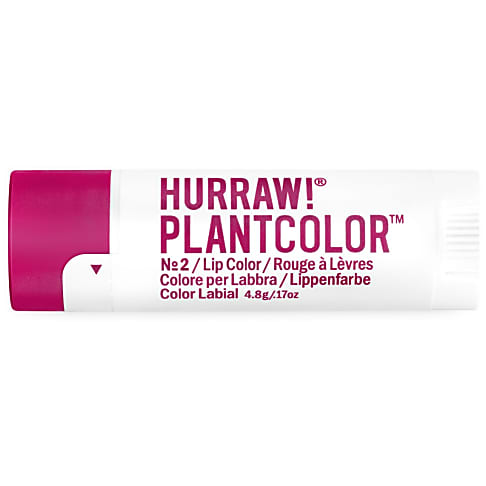Hurraw Lipstick PLANTCOLOR No2