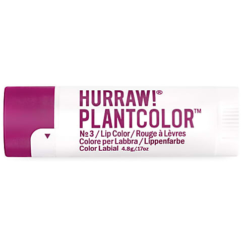 Hurraw Lipstick PLANTCOLOR No3