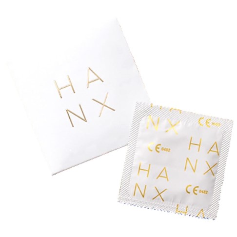 Hanx Ultra Thin Vegan Condom - Standard Size (single pack)