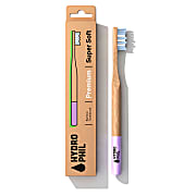 Hydrophil Super Soft Premium Bamboo Toothbrush - Lilac