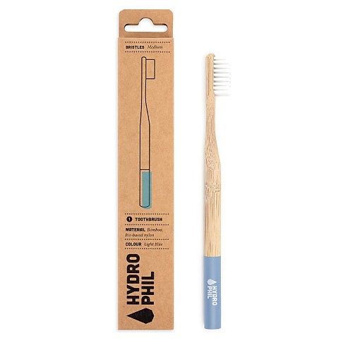 Hydrophil Bamboo Toothbrush Blue Medium