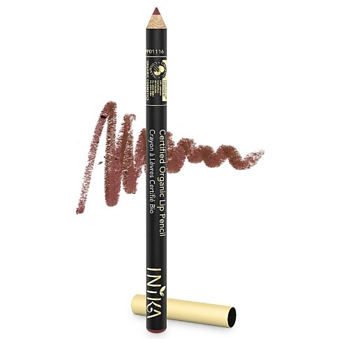 INIKA Certified Organic Lip Pencil - Moroccan Rose