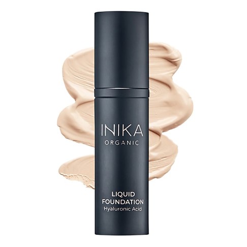 INIKA Certified Organic Liquid Foundation with Hyaluronic Acid - Nude