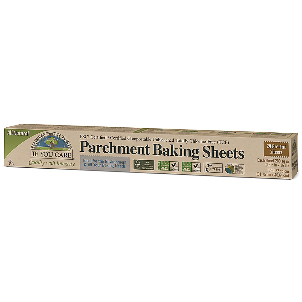 Photos - Other household chemicals If You Care 100 Unbleached Parchment Sheets IYCPARCHSHEET 