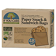 If You Care Paper Sandwich Bags - 48 bags