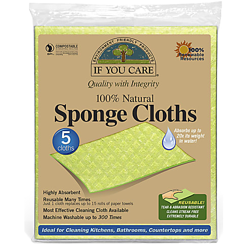 If You Care 100% Natural Sponge Cloths