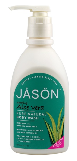 Photos - Shower Gel Jason Natural Body Wash - Soothing Aloe Vera  JDWALOE (Aloe Vera)