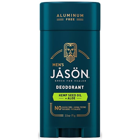 Jason Men's Deodorant Stick - Hemp Seed Oil & Aloe