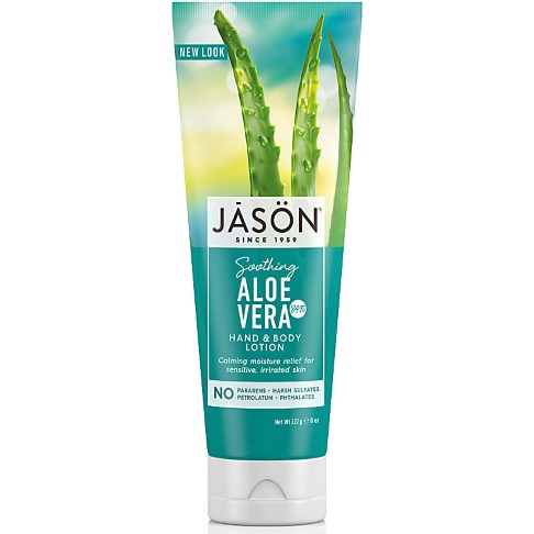 Jason Organic 84% Pure Aloe Vera Hand & Body Lotion