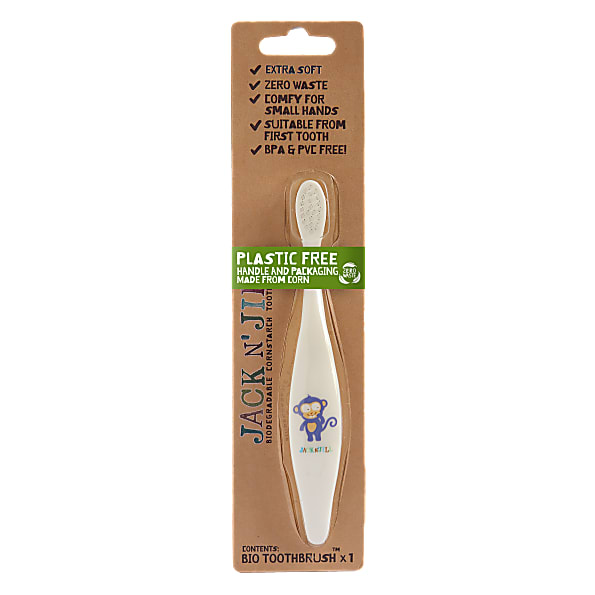 Jack n' Jill Bio Toothbrush- Monkey Jack n' Jill Bio Toothbrush- Monkey