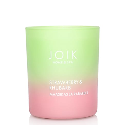 JOIK Scented Candle - Strawberry & Rhubarb