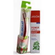 Jason Powersmile Antiplaque & Whitening Toothpaste and Preserve Toothbrush