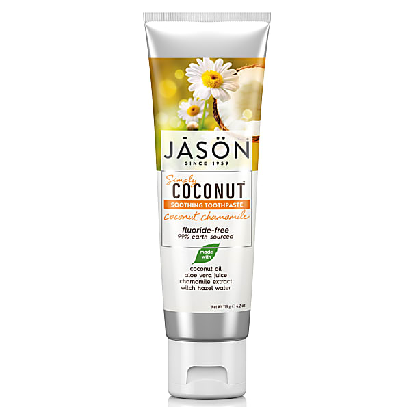 Photos - Toothpaste / Mouthwash Jason Coconut Soothing Chamomile Toothpaste JTPCHAM