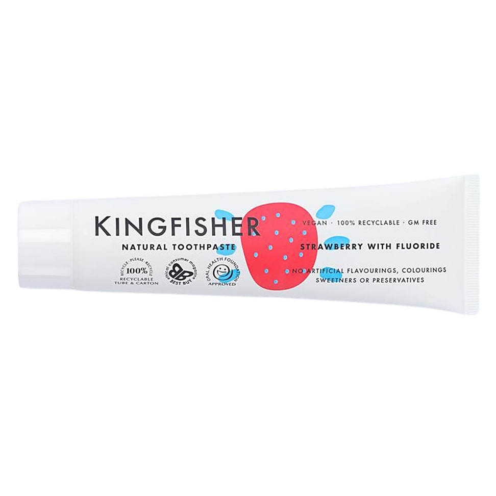 Kingfisher Fluoride Toothpaste - Strawberry