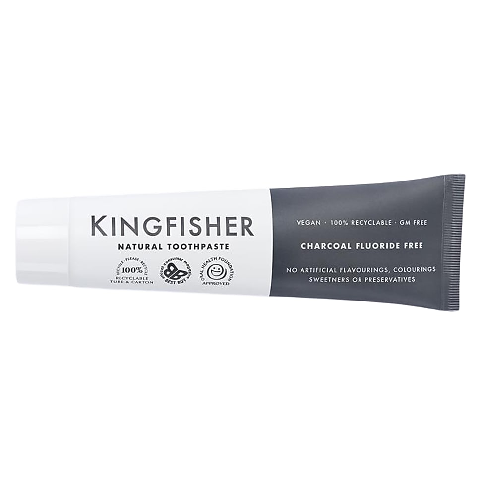 Kingfisher Charcoal Naturally Whitening Toothpaste