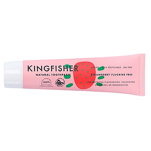 Kingfisher Fluoride Free Toothpaste  - Strawberry