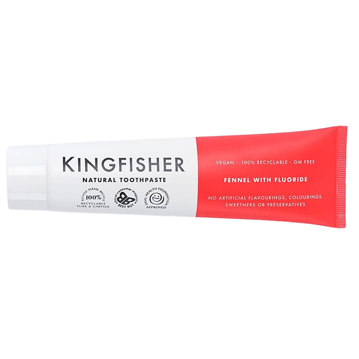 Kingfisher Fennel Toothpaste Natural Kingfisher Fluoride Toothpaste
